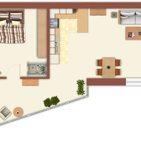 Wintergarten-appartement, Warnemuende